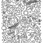 SUMMER HOLIDAY – DOODLE LINEART