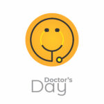 DOCTORS DAY – SMILEY – HOSPITAL – HEALTHCARE – MEDICAL – STETHOSCOPE – ILLUSTRATION – VECTOR