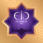 EID MUBARAK – EID  – GREETING WISHES – ILLUSTRATION – VECTOR