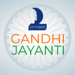 GANDHI JAYANTI – 2 OCTOBER – MAHATMA GANDHI – ILLUSTRATION – VECTOR