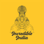 INCREDIBLE INDIA – LINE ART – KATHAKALI – ILLUSTRATION – VECTOR