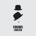 LOREL & HARDY – FRIENDS FOREVER – FRIENDSHIP DAY – ILLUSTRATION – VECTOR