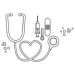 STETASCOPE – MEDICAL – HEALTHCARE – HOSPITAL – ILLUSTRATION – VECTOR