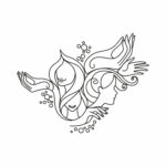 LINEART – WOMEN – FEMALE FACE – WOMEN EMPOWERMENT – ILLUSTRATION – VECTOR