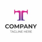 SEWING MACHINE – TEXTILE – CLOTHING – FASHION – T LOGO – VECTOR