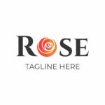 ROSE – TYPOGRAPHY – LOGO – VECTOR
