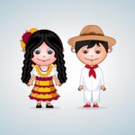 MEXICAN KIDS – CHARACTER – ILLUSTRATION – VECTOR