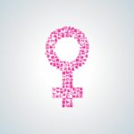 REAL ESTATE – WOMENS DAY – AMENITY – FEMALE SIGN – VECTOR
